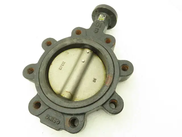 Apollo 143 6CSE1 6" Butterfly Valve Lug Style CF8M Stainless Disc No Handle