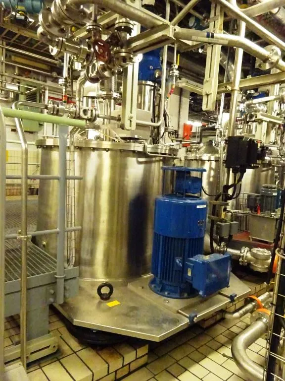 (3) Krauss-Maffei VZO-125/3.2C perforate basket centrifuges, Incoloy 926.