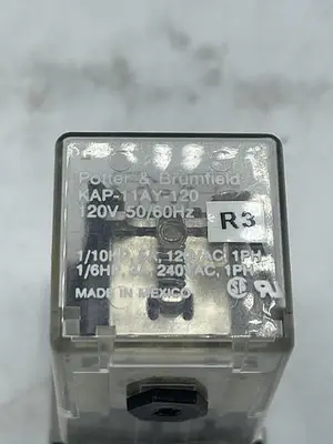 Used POTTER & BRUMFIELD POTTER & BRUMFIELD KAP-11AY-120 Misc Electrical & Power Parts | ND Industrial Surplus #1215574