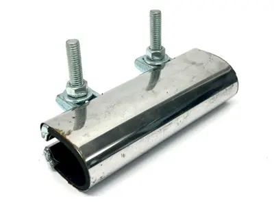 USED PROFLO REPAIR CLAMP 1-1/4" X 6" STAINLESS STEEL