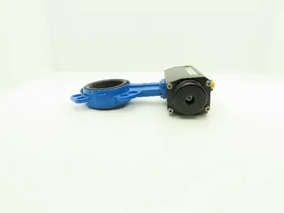 Tri-Matic AG 12065077 4" Wafer Butterfly Valve w/Pneumatic Spring Actuator