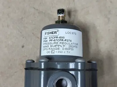 NEW FISHER 67CFR-600