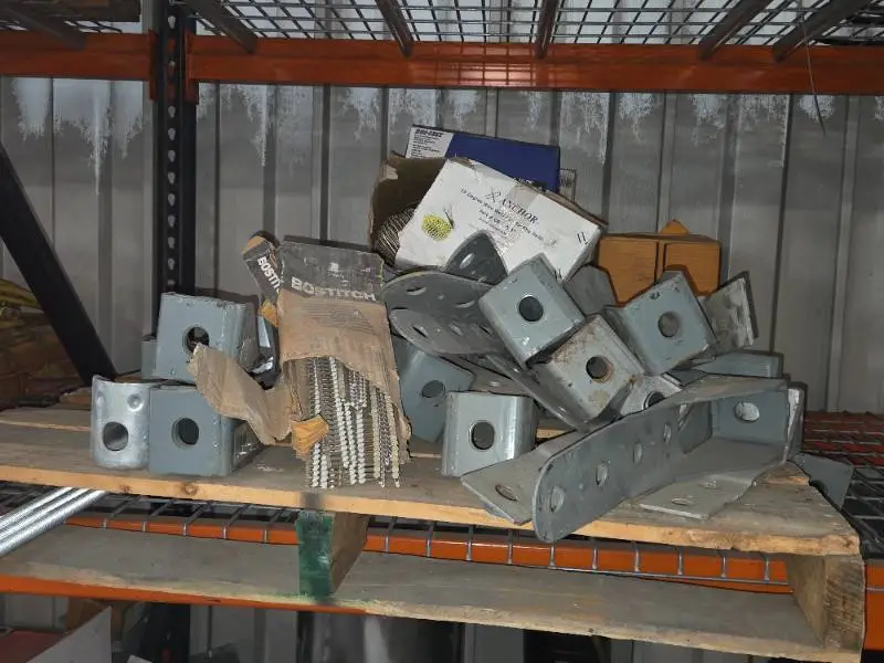 Pallet of misc hardware/anchors