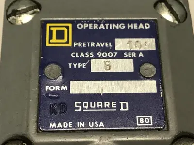 USED SQUARE D 9007-C52B2