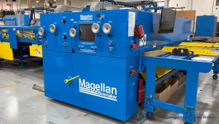 2018 RJE MAGELLAN Boxmaker | Corrugated Machinery Brokers