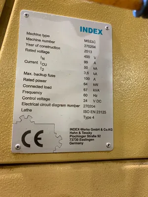Used 2013 INDEX MS22-6 Multiple Spindle Automatic Screw Machines Illinois US | Graff-Pinkert #53051