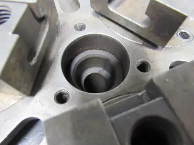 CNC Lathe 10" dia. Hydraulic/Power 3 Jaw Chuck