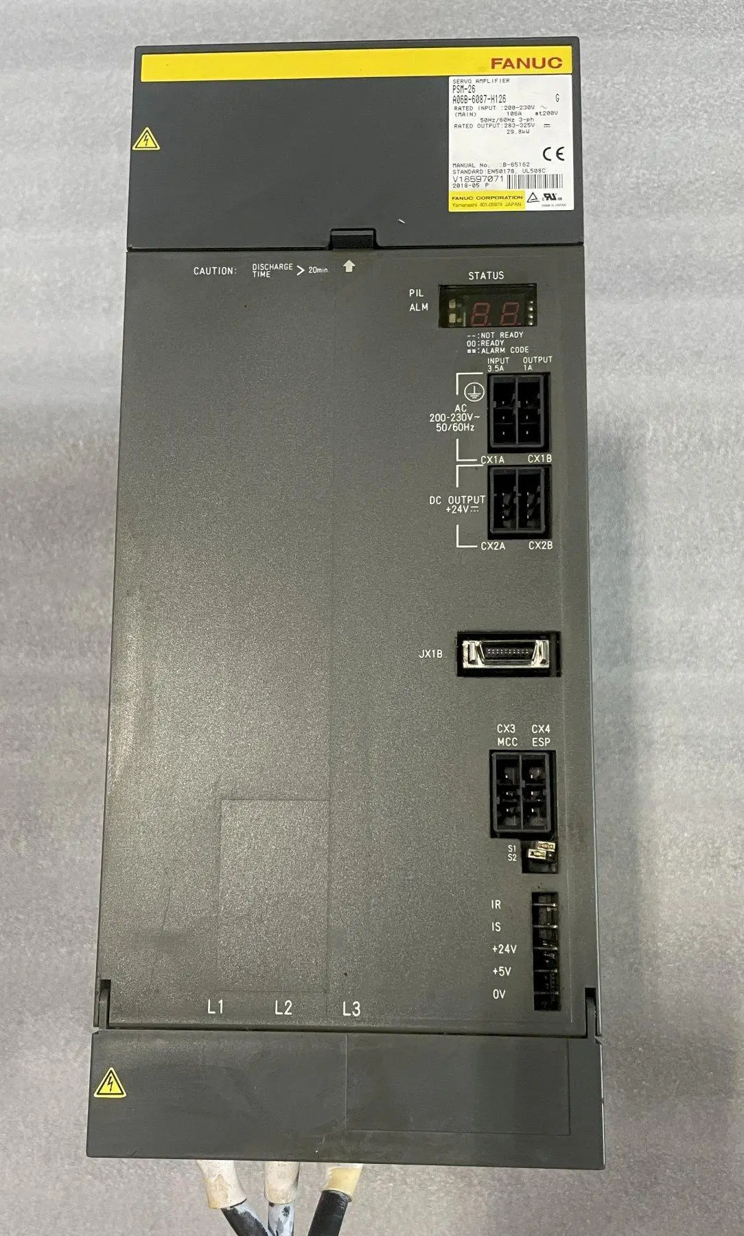 USED Fanuc A06B-6087-H126