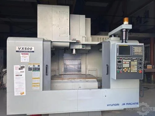 Used 2007 HYUNDAI WIA VX500 Vertical Machining Centers NL | Mach 4 Metal #292269