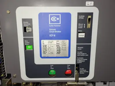 15kV Switchgear Lineup MVS Load Break Controller, 2000 Amp