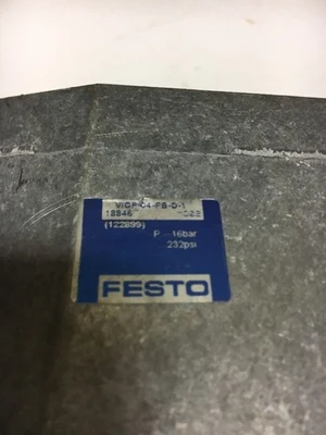 Used Festo VIGP-04-FB-D-1 Valves/Fittings Indiana US | J&J Industrial Supply #513640