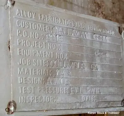 Used ALLOY FAB _UNKNOWN_ Jacketed Tanks Illinois US | Aaron Equipment #1406483