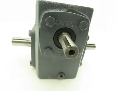 Boston Gear 718-20-H Worm Gearbox 20:1 Reducer 1Hp 88rpm Dual Shaft Output