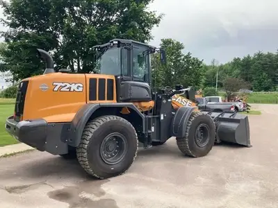 New | in-Stock 2026 CASE 721G Wheel Loaders Vermont US | Beauregard Equipment #1511189