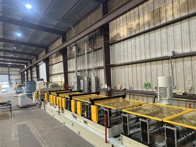 2" Composite Metal Deck Roll Forming Machine in Orlando, Florida