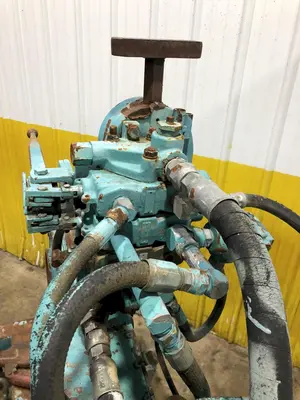 5" PIPE PECK-O-MATIC HYDRAULIC BUCK-ON / BREAK-OUT MACHINE FOR THREADED PIPE: STOCK #16528
