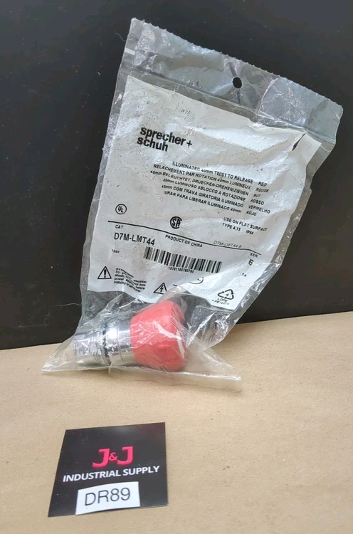 New | in-Stock Sprecher + Schuh D7M-LMT44 Relays & Switches Indiana US | J&J Industrial Supply #717275