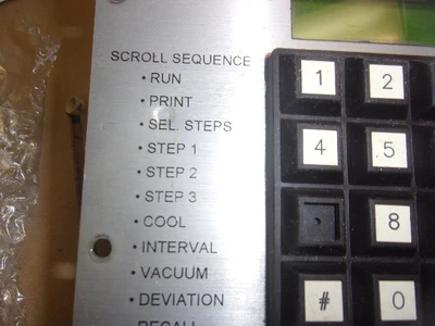 USED PYRO SCROLL SEQUENCE KEYPAD