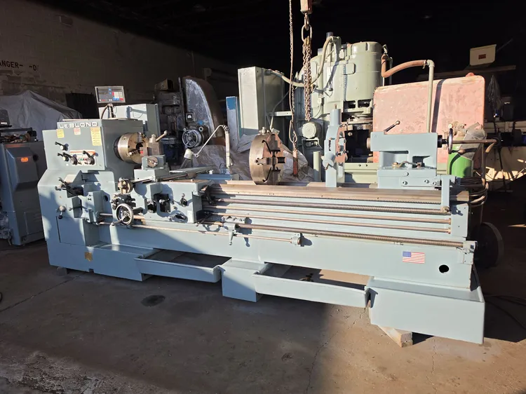Used 1978 LEBLOND 24 Oil Field & Hollow Spindle Lathes Minnesota US | INTER-PLANT SALES #1324638
