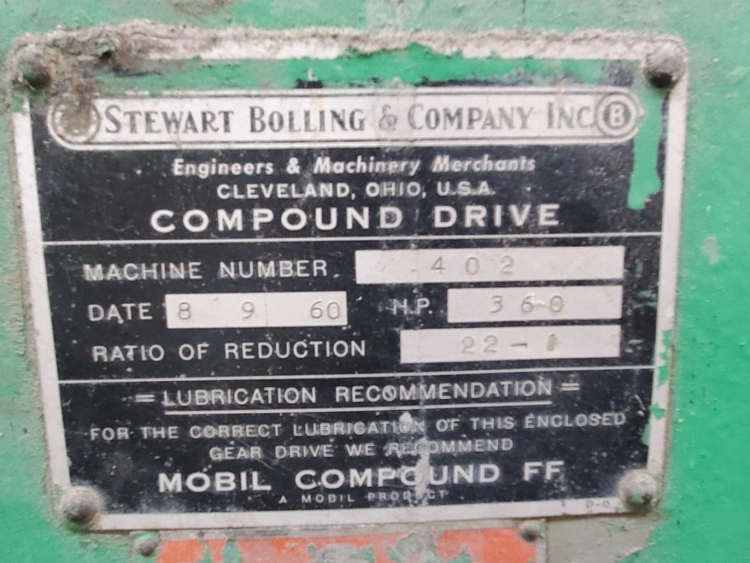 Used BOLLING _UNKNOWN_ Speed Reducers Ohio US | Soberay & Sons #795405