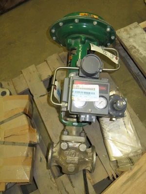 Fisher 1" type EZ Steam Valve with Actuator and Positioner , Unused Condition