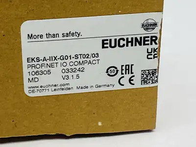 USED EUCHNER ELECTRONIC-KEY ADAPTER PROFINET INTERFACE 106305