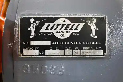 Used LITTELL 60-24 Centering Reels Ohio US | Universal Tube & Rollform Equipment Company #280168