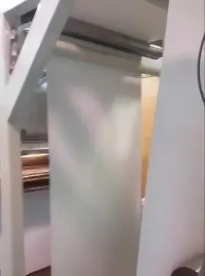 44" Zerand Web Fed Die Cutter 2 color Flexo