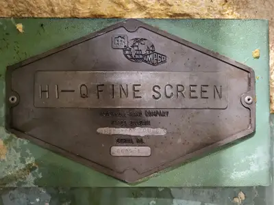Hi-Q Fine Pressure Screen w/ 200 hp Motor