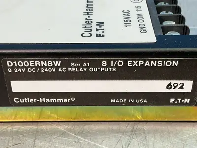 Used CUTLERHAMMER D100ERN8W PLC Expansion Units Ohio US | HGR 24 #1415149
