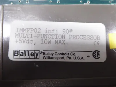 Bailey Controls IMMFP02 infi 90 Multi-Function Processor Module Used