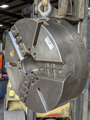 WARNER & SWASEY 18" 3-JAW A-11 MOUNT Chucks Used 3-Jaw | N & R Machine Sales (3)