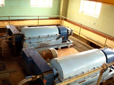(4) Sharples PM-35,000 Super-D-Canter centrifuges, 316SS.
