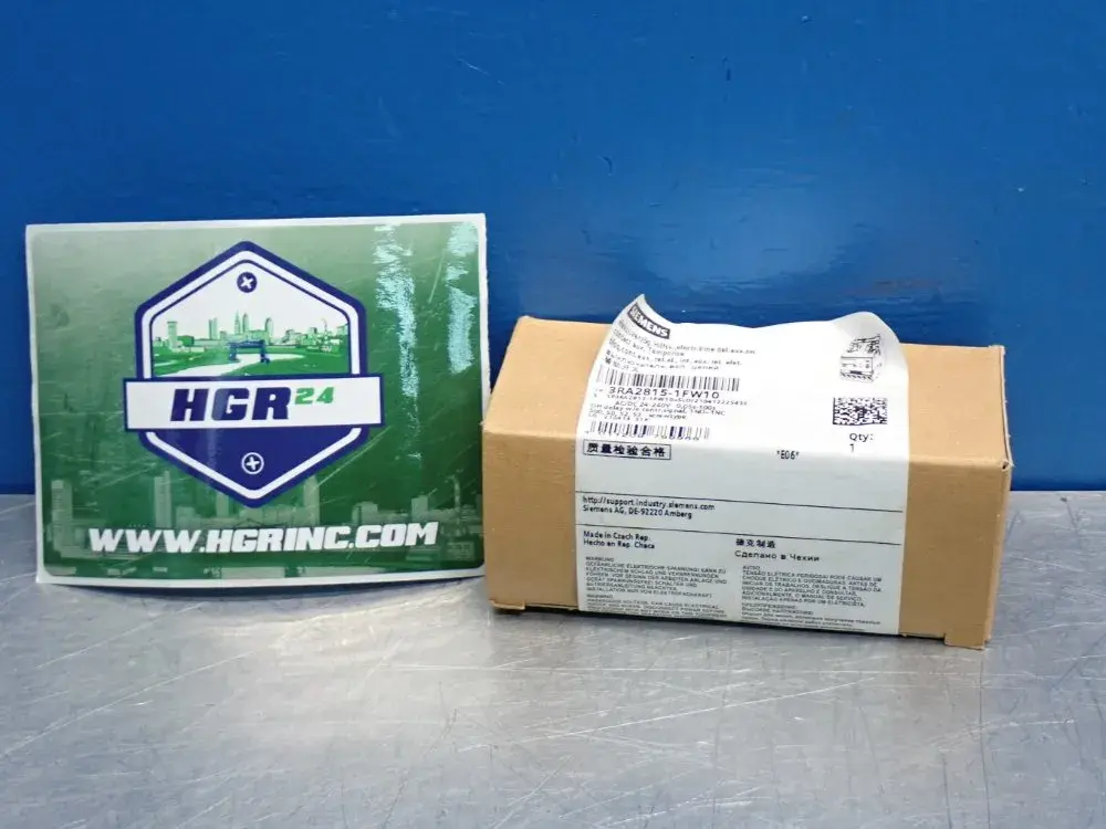 New | in-Stock SIEMENS 3RA28151FW10 Relays & Switches | HGR 24 #739534