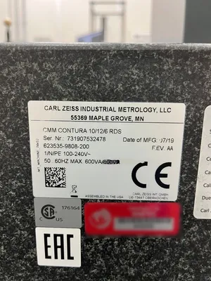 2019 ZEISS Contura G3 10.12.6 RDS Coordinate Measuring Machines | Machnet (8)