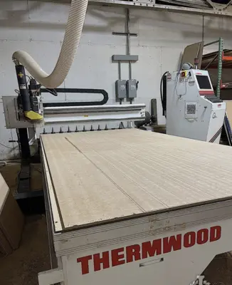 2011 THERMWOOD CS43-510 Used 3 Axis CNC Routers | PlastiMach Corp (9)