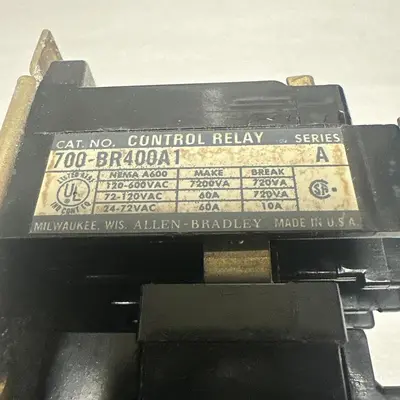 Used ALLEN-BRADLEY 700-BR400A1 Miscellaneous Equipment (Electrical & Power) Ohio US | Surplus Asset Holdings #1240079