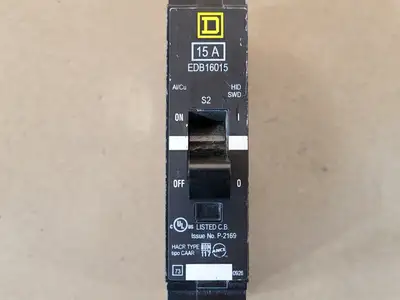 USED SQUARE D EDB16015