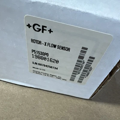 New Georg Fischer P51530-P0 Rotor X Flow Sensor Warranty 🇺🇸
