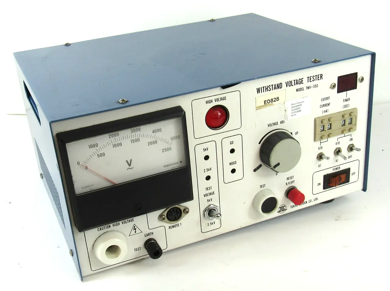 USED TOKYO SEIDEN CO. TWV-550