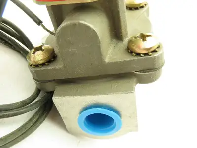 Lancer 4LB2L290CS 2-Way Skinner Solenoid Valve 3/8" NPT N.C. 0-100psi 120v SS
