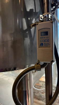 20bbl Conical Brite Tank - Insulated Glycol Jacketed