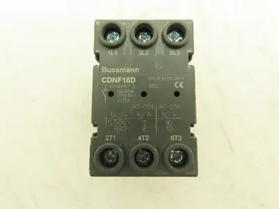 Cooper Bussman CDNF16D Non-Fused Disconnect Switch 16A 600V 18-8AWG