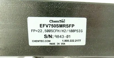 NEW CHEMTEC EFV750SMRSFP VALVE