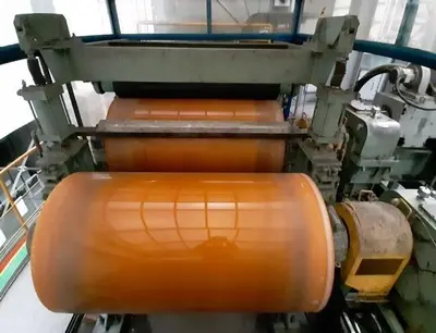 67" W (1710 mm) x .009"-.079" (.23 mm-2 mm) x 20 Ton Color Coating Line (Used)
