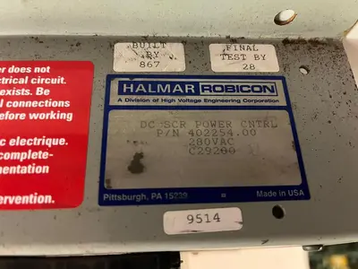 Used ROBICON 402254.00 Miscellaneous Equipment (Electrical & Power) | Surplus Asset Holdings #1195595