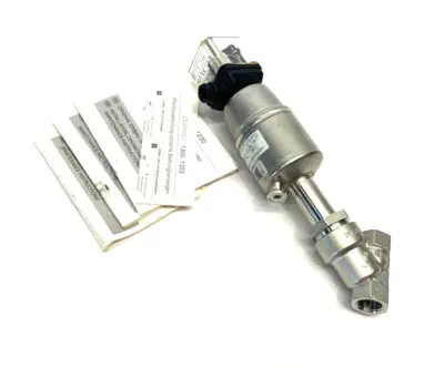 USED GEMÜ ANGLE SEAT GLOBE VALVE 2/2-WAY BODY