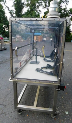 USED BARNES TECH GLOVE BOX 6 X 30 X 36