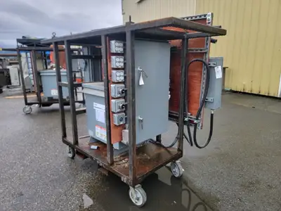 75 kVA Temporary Power Distribution Cart 600V Pri. 208Y/120V Sec.