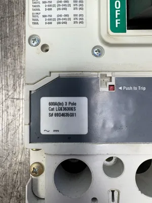 EATON CUTLER-HAMMER LGK3630KS L630K Circuit Breakers | ESS Industrial Equipment Sales (6)